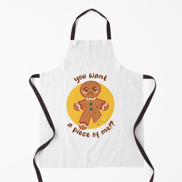 Item preview, Want a piece of me gingerbread man (on light colors) designed and sold by messy-nessie.