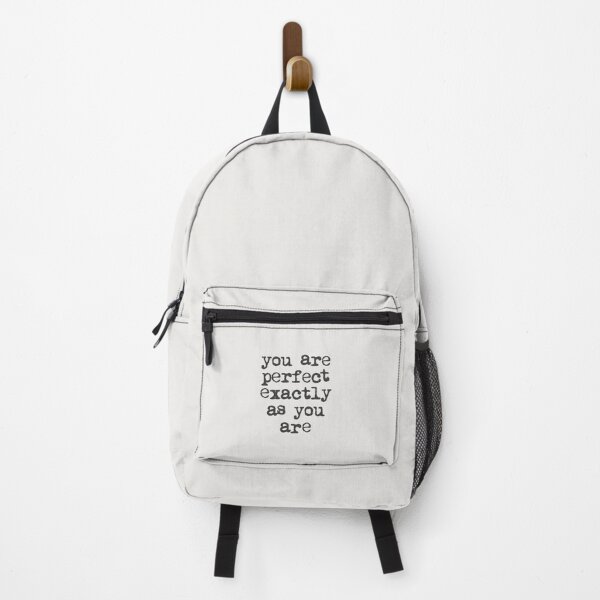 Item preview, You Are Perfect Exactly as You Are by The Motivated Type in Black and White designed and sold by MotivatedType.