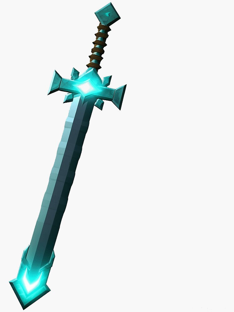 Download Diamond Sword Sword Minecraft Royalty-Free Stock