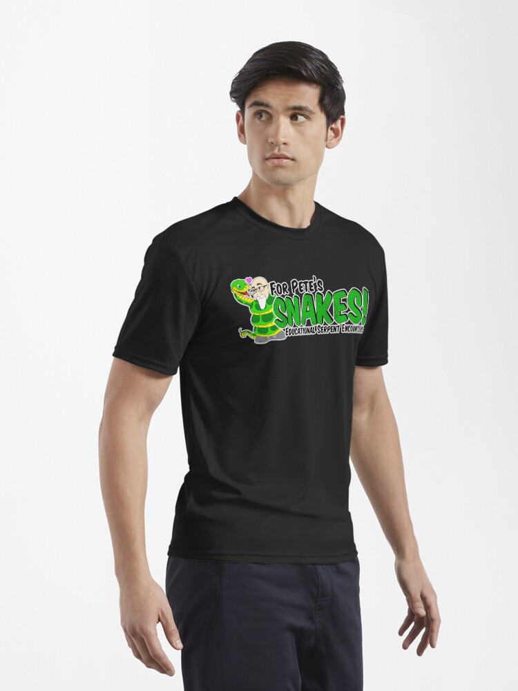 Thumbnail 3 of 7, Active T-Shirt, For Pete's Snakes designed and sold by GoWalrus.