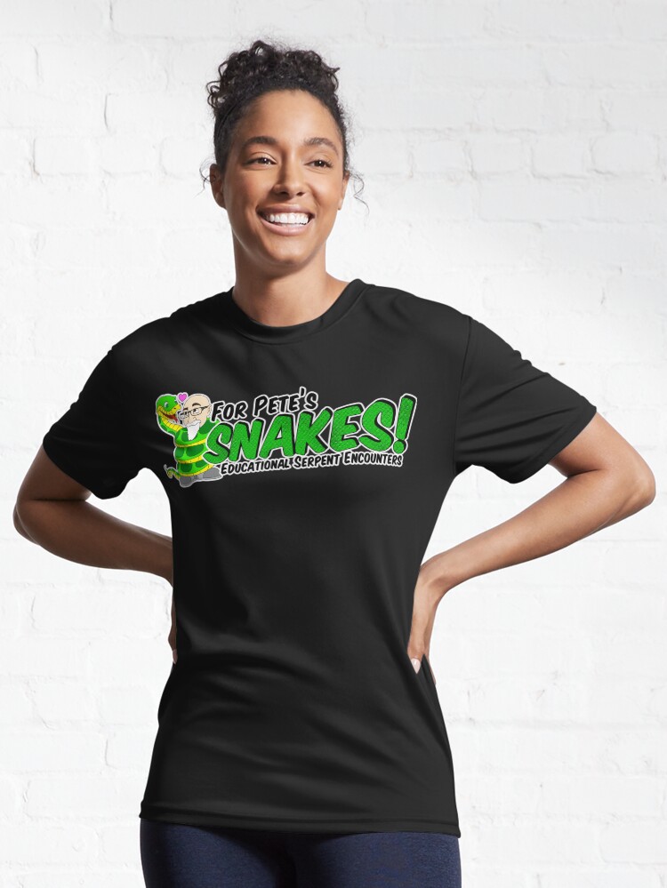 Thumbnail 6 of 7, Active T-Shirt, For Pete's Snakes designed and sold by GoWalrus.