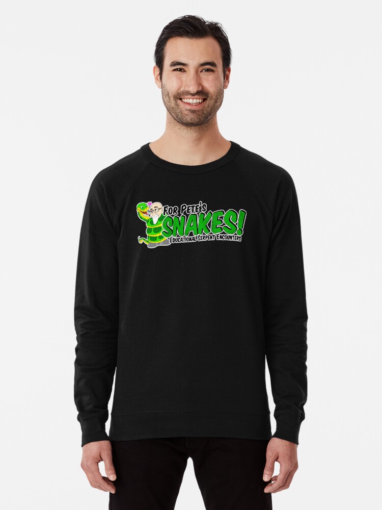 Thumbnail 1 of 5, Lightweight Sweatshirt, For Pete's Snakes designed and sold by GoWalrus.