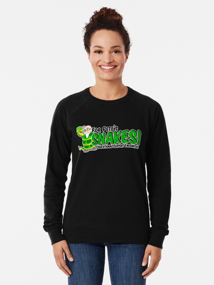 Thumbnail 2 of 5, Lightweight Sweatshirt, For Pete's Snakes designed and sold by GoWalrus.