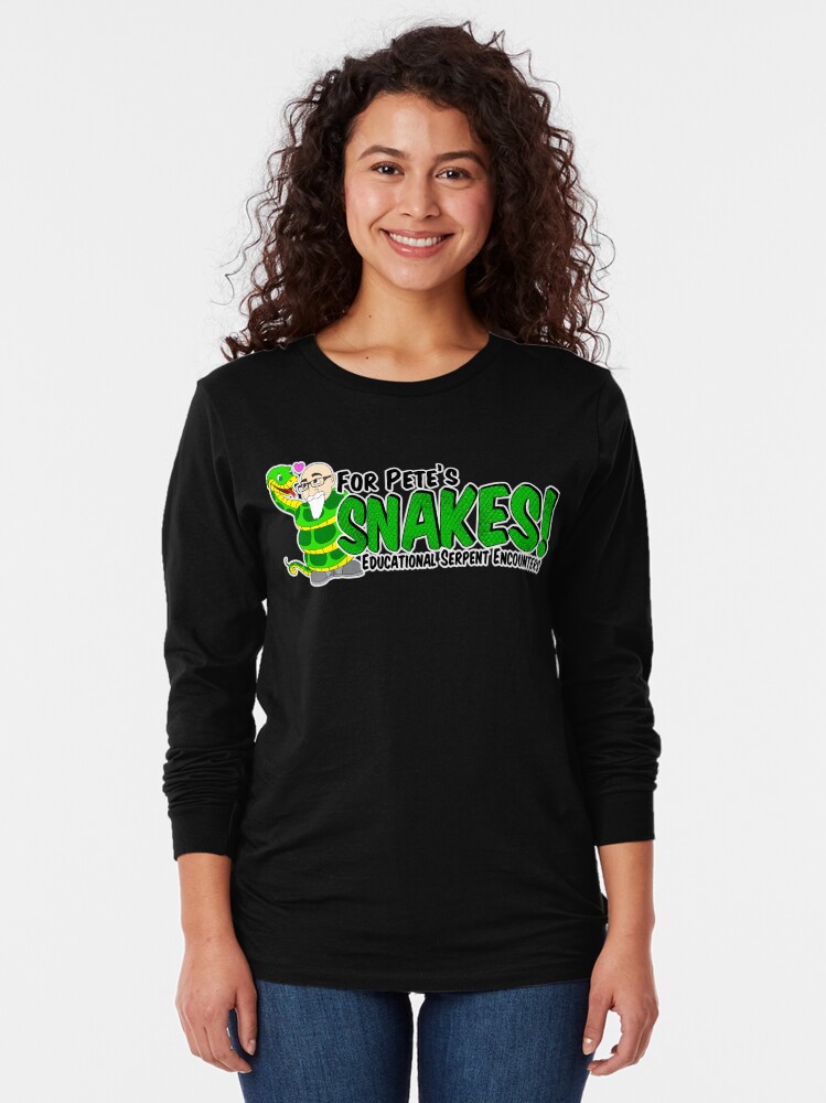 Thumbnail 2 of 5, Long Sleeve T-Shirt, For Pete's Snakes designed and sold by GoWalrus.