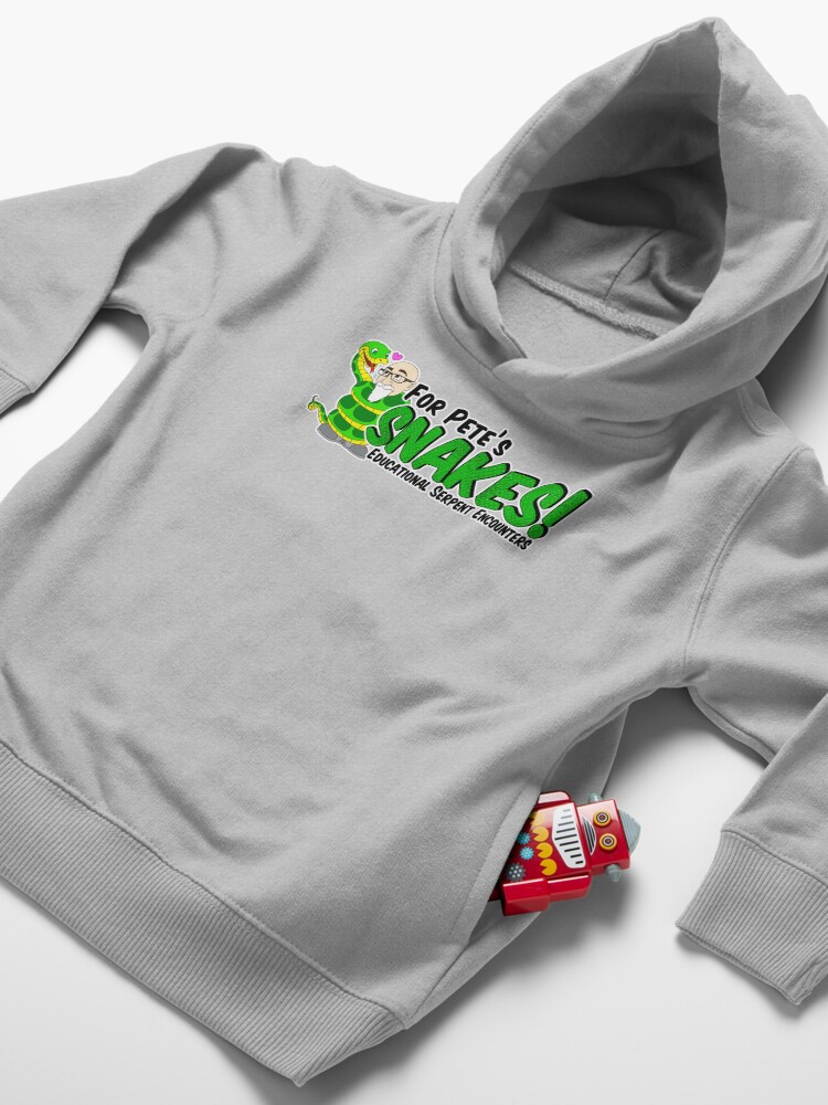 Thumbnail 4 of 5, Toddler Pullover Hoodie, For Pete's Snakes designed and sold by GoWalrus.