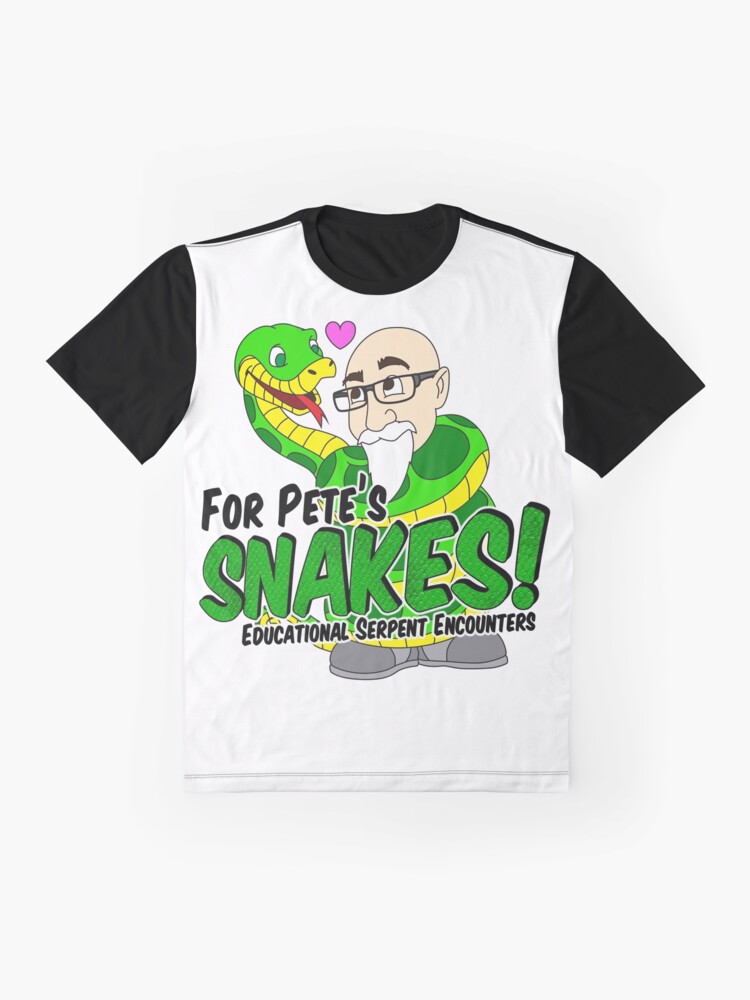 Thumbnail 4 of 5, Graphic T-Shirt, For Pete's Snakes designed and sold by GoWalrus.