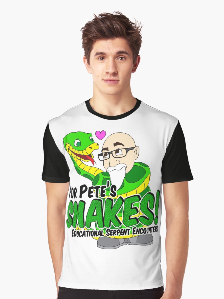 Thumbnail 1 of 5, Graphic T-Shirt, For Pete's Snakes designed and sold by GoWalrus.