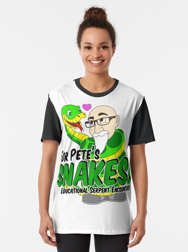 Thumbnail 2 of 5, Graphic T-Shirt, For Pete's Snakes designed and sold by GoWalrus.