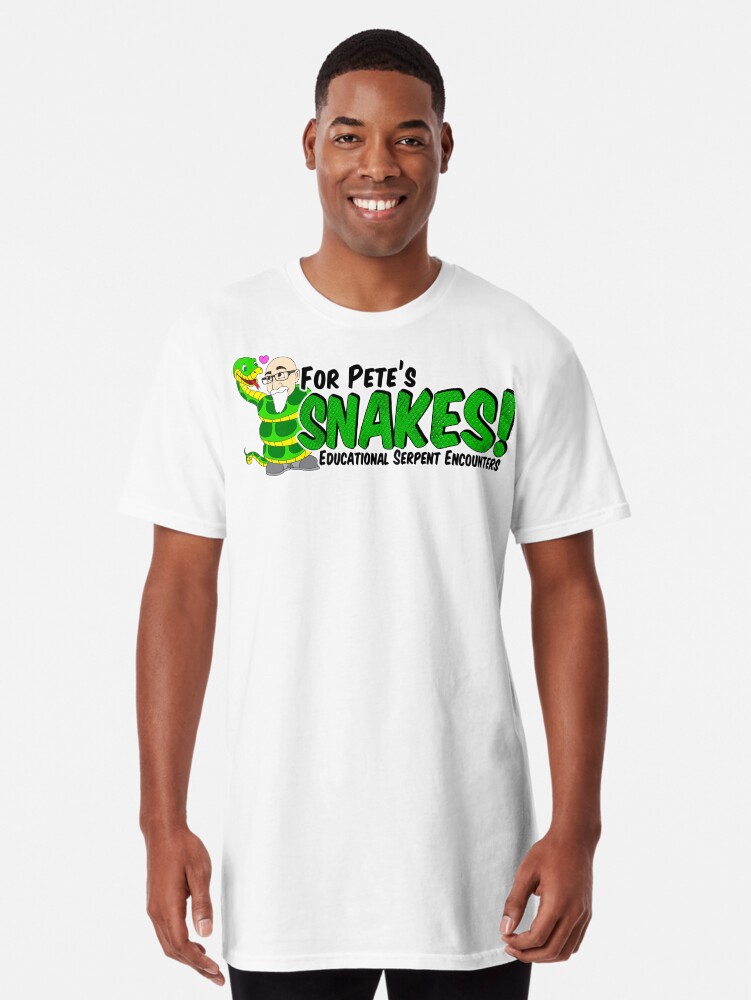 Thumbnail 1 of 5, Long T-Shirt, For Pete's Snakes designed and sold by GoWalrus.