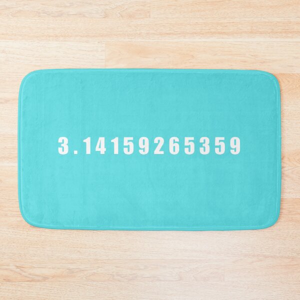 Item preview, blue background with white numerical pi , math  designed and sold by Pratyush1111.