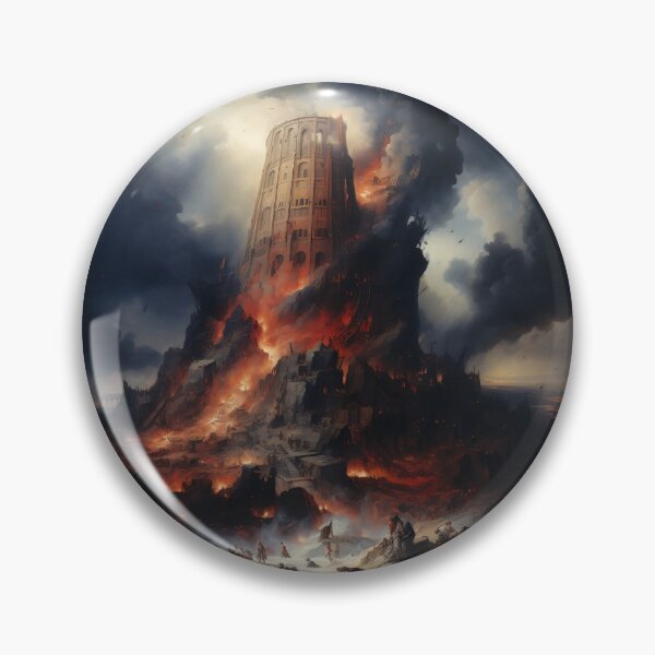 Aperçu de l'œuvre Paysages de rêve surréalistes - Babel I créée et vendue par ArtMysterious.