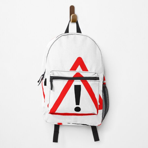 Item preview, Warning Symbol Sign in Red Triangle and Black Exclamation  designed and sold by Ching Teoh.