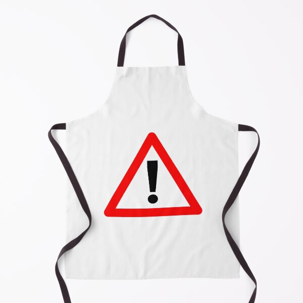 Item preview, Warning Symbol Sign in Red Triangle and Black Exclamation  designed and sold by Ching Teoh.