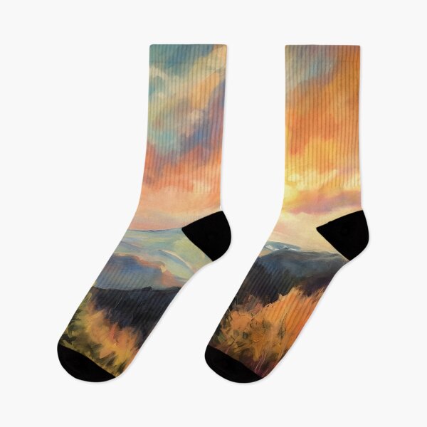 Item preview, The mountain view landscape 1 designed and sold by Red Witch Art.