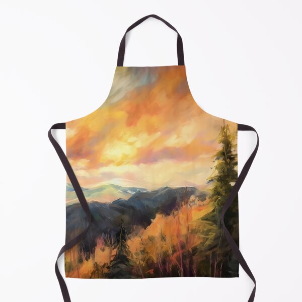 Item preview, The mountain view landscape 1 designed and sold by Red Witch Art.