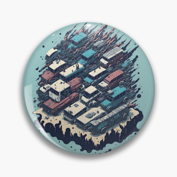 Item preview, Wrecking yard splash art designed and sold by Dr-Kane.