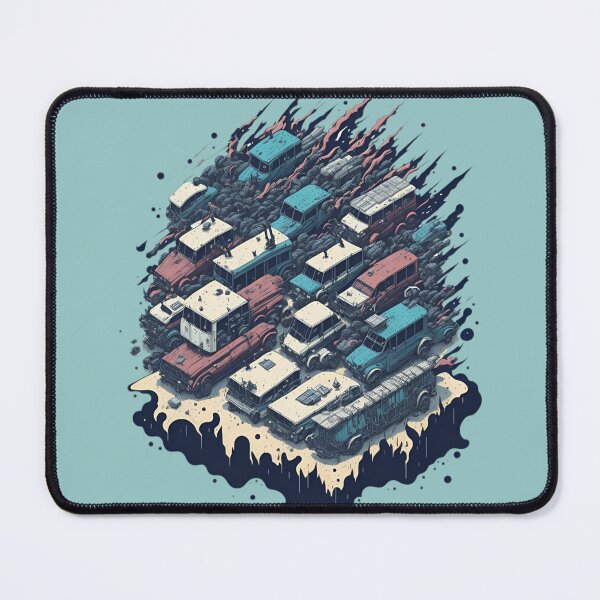 Item preview, Wrecking yard splash art designed and sold by Dr-Kane.