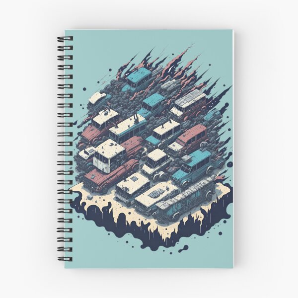 Item preview, Wrecking yard splash art designed and sold by Dr-Kane.