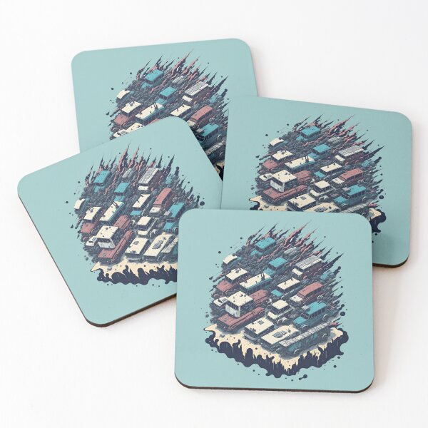 Item preview, Wrecking yard splash art designed and sold by Dr-Kane.