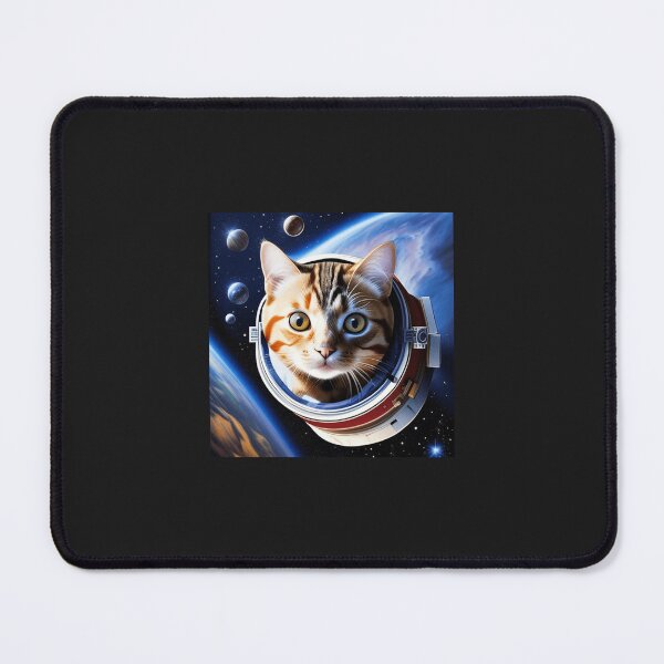 Item preview, Cat in a shuttle flying through space designed and sold by cesavision.