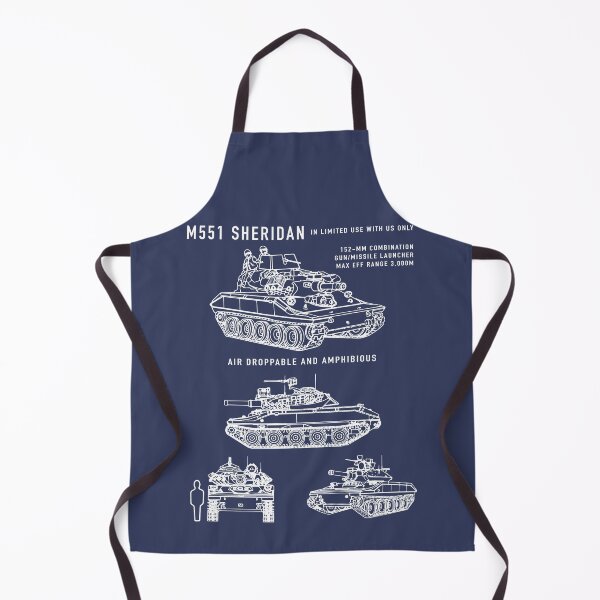 Item preview, M551 Sheridan Airborne Army Tank Blueprint Recognition Blueprints Diagrams designed and sold by MilitaryMart.
