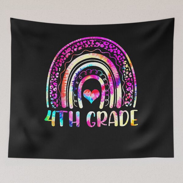 Item preview, 4th Grade Rainbow Back To School Teacher Kids designed and sold by mainana78.
