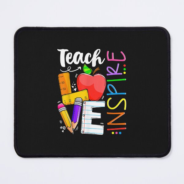 Item preview, Cute Teach Love And Inspire Men Women Teacher designed and sold by wacykcyril8.