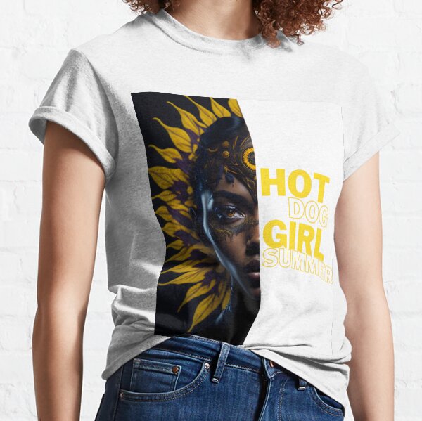 t shirt girl hot