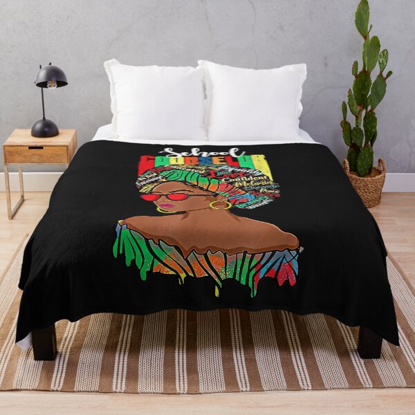 Item preview, Afro African Counselor Black History Month Back To School designed and sold by mainana78.