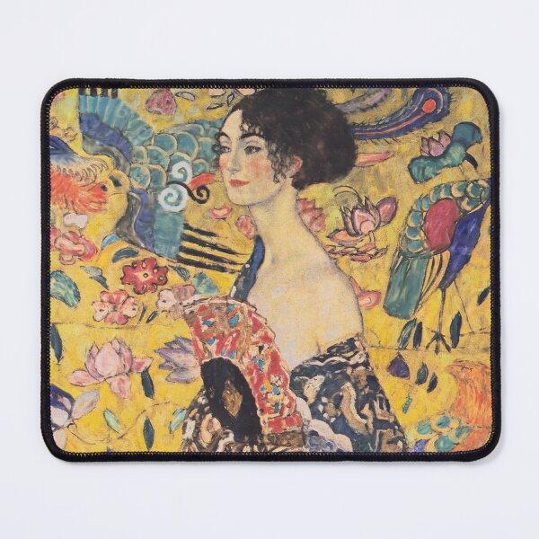 Item preview, Lady with Fan by Gustav Klimt designed and sold by Zanimations.