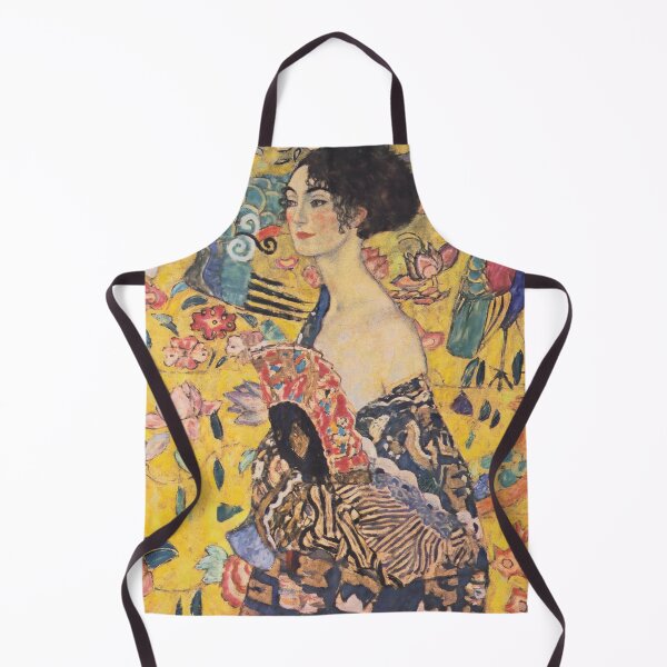 Item preview, Lady with Fan by Gustav Klimt designed and sold by Zanimations.