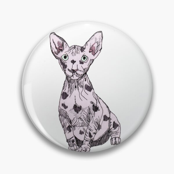 Item preview, Sphynx Cat Hairless Cat designed and sold by RoryKennedy.