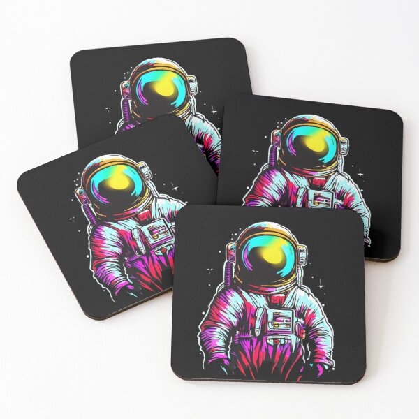 Item preview, Cosmic Dreams: Astronaut Exploration in Brilliant Hues designed and sold by FashionHomeCo.