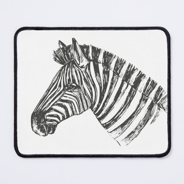 Item preview, Zebra head drawing designed and sold by bokasin.