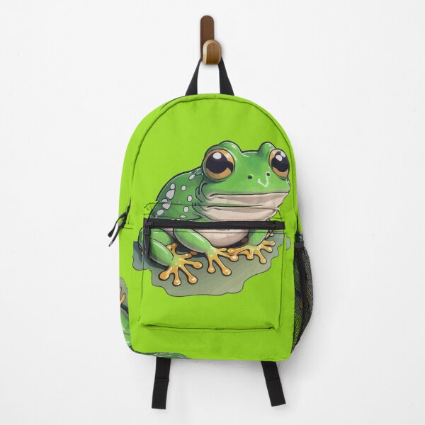 Item preview, Cute and Adorable Frog Sticker Design Whimsical Frog Sticker Design | Charming and Playful Art on designed and sold by Koolzilla.