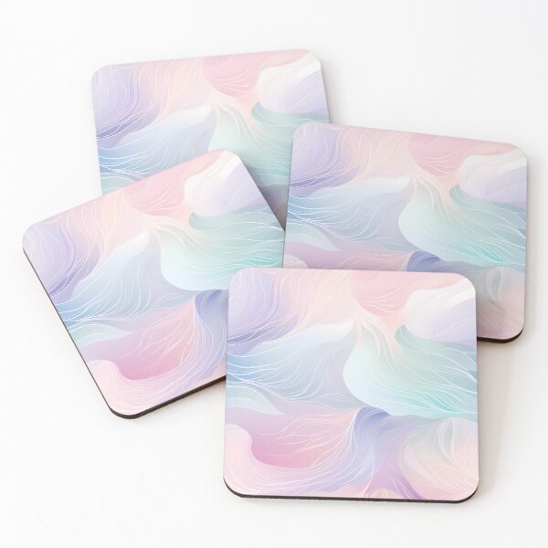 Item preview, Pastel Abstract Swirl Pattern designed and sold by KameliaStudio.