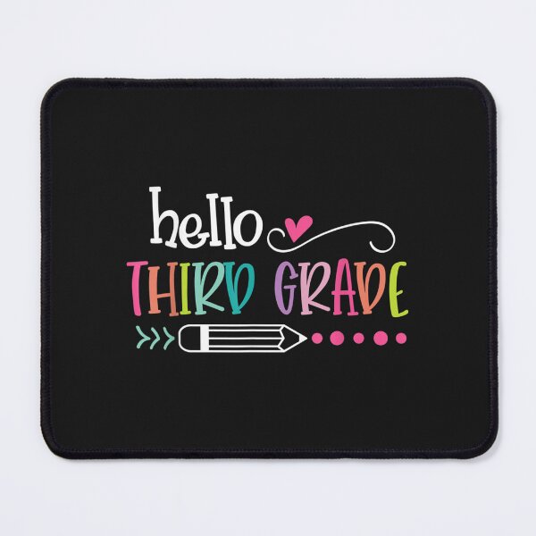 Item preview, Back To School Hello Third 3rd Grade For Kids Boy Girl Women designed and sold by wehrweinwil.