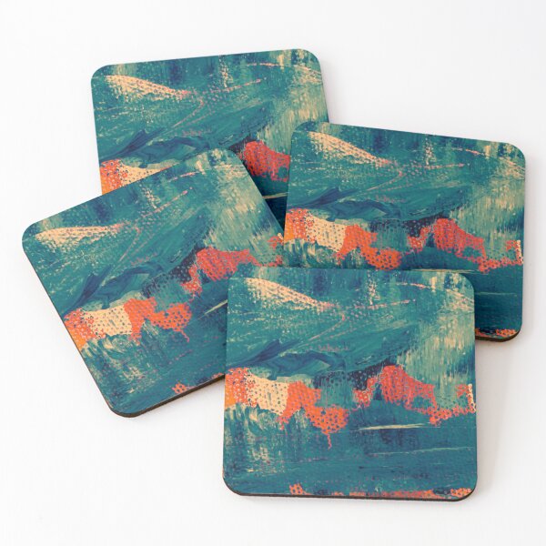 Item preview, Paint Texture Print - Jungle Fire designed and sold by SunshineSales.