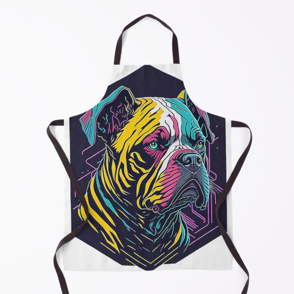 Item preview, Cyberpunk bulldog designed and sold by Minpadesign.