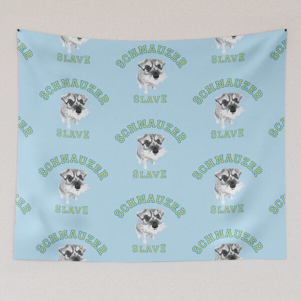 Item preview, Escuela de estilo universitario esclavo Schnauzer designed and sold by barksandsqueaks.