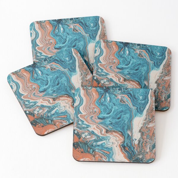 Item preview, Paint Texture Print - Marbled River designed and sold by SunshineSales.