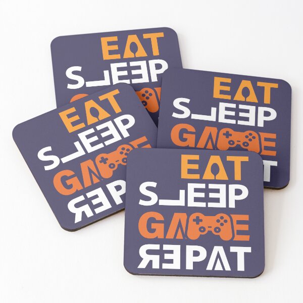 Item preview, Eat sleep Game repeat - Gaming designed and sold by LV-creator.