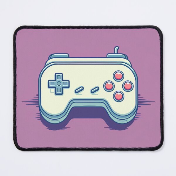 Aperçu de l'œuvre Manette inspirée des joueurs rétro 16 bits créée et vendue par PixelPatternsUK.