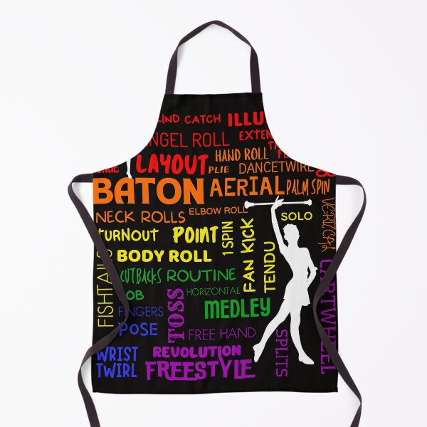 Item preview, Baton Twirling Rainbow Words | Twirler | Pride | Baton Twirler Pride designed and sold by Peppermintmama.