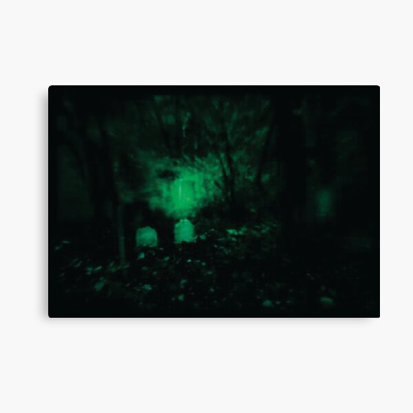Grave Canvas Print