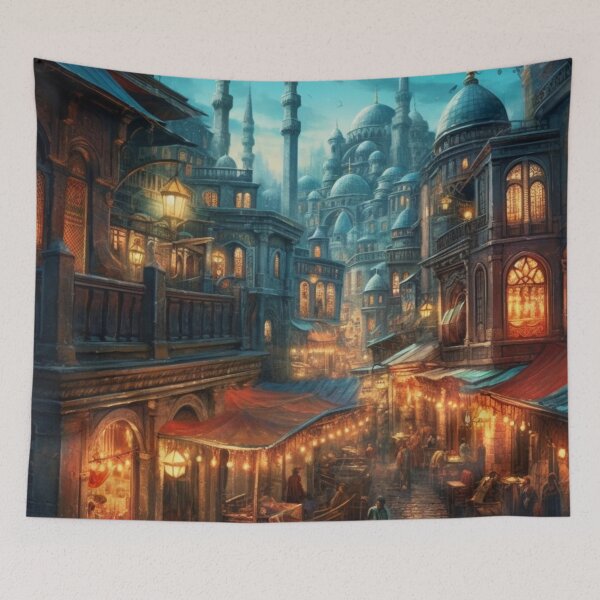Item preview, Constantinople at night  designed and sold by RedCosmos-.