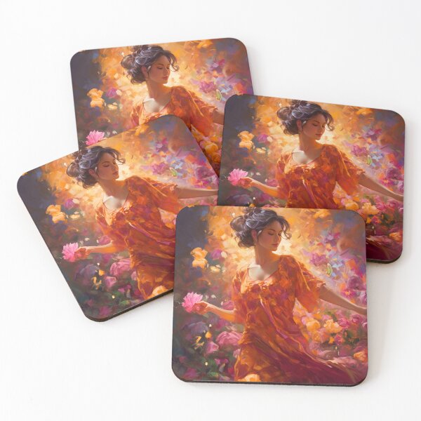 Item preview, Dancing in the Garden 8 designed and sold by Red Witch Art.
