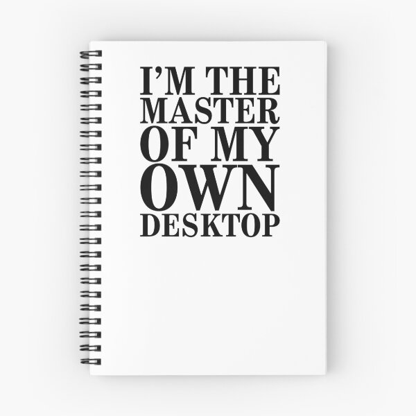 Item preview, I'm the master of my own DESKTOP designed and sold by jazzydevil.