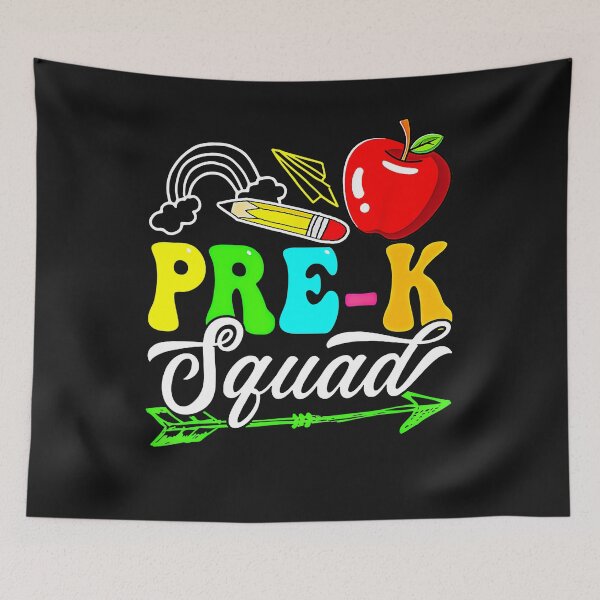 Item preview, Back To School First Day Of Pre K Squad Teacher Cute designed and sold by mainana78.