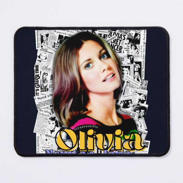 Item preview, Olivia Newton-John - 70s Icon - Newspapaer heaadlines Designed by PopRetroDisco designed and sold by popretrodisco.